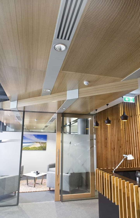 wooden acoustic panels